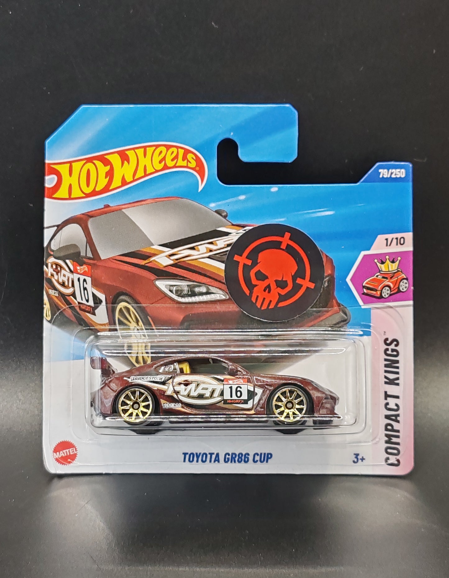 HOT WHEELS TOYOTA GR86 CUP COMPACT KINGS 1/10 79/250