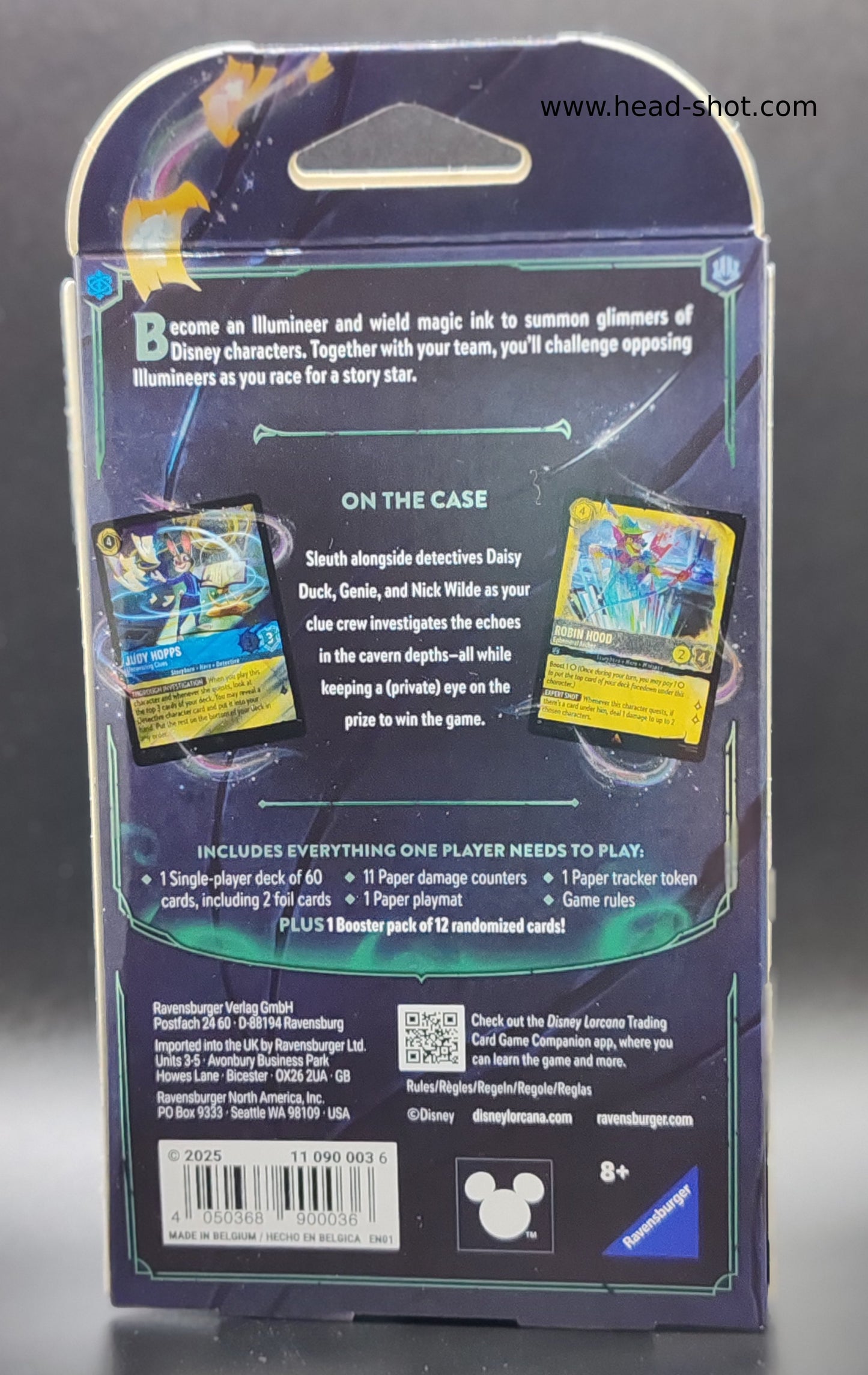 Disney Lorcana Whispers in the Well Starter Deck Judy and Robin Hood