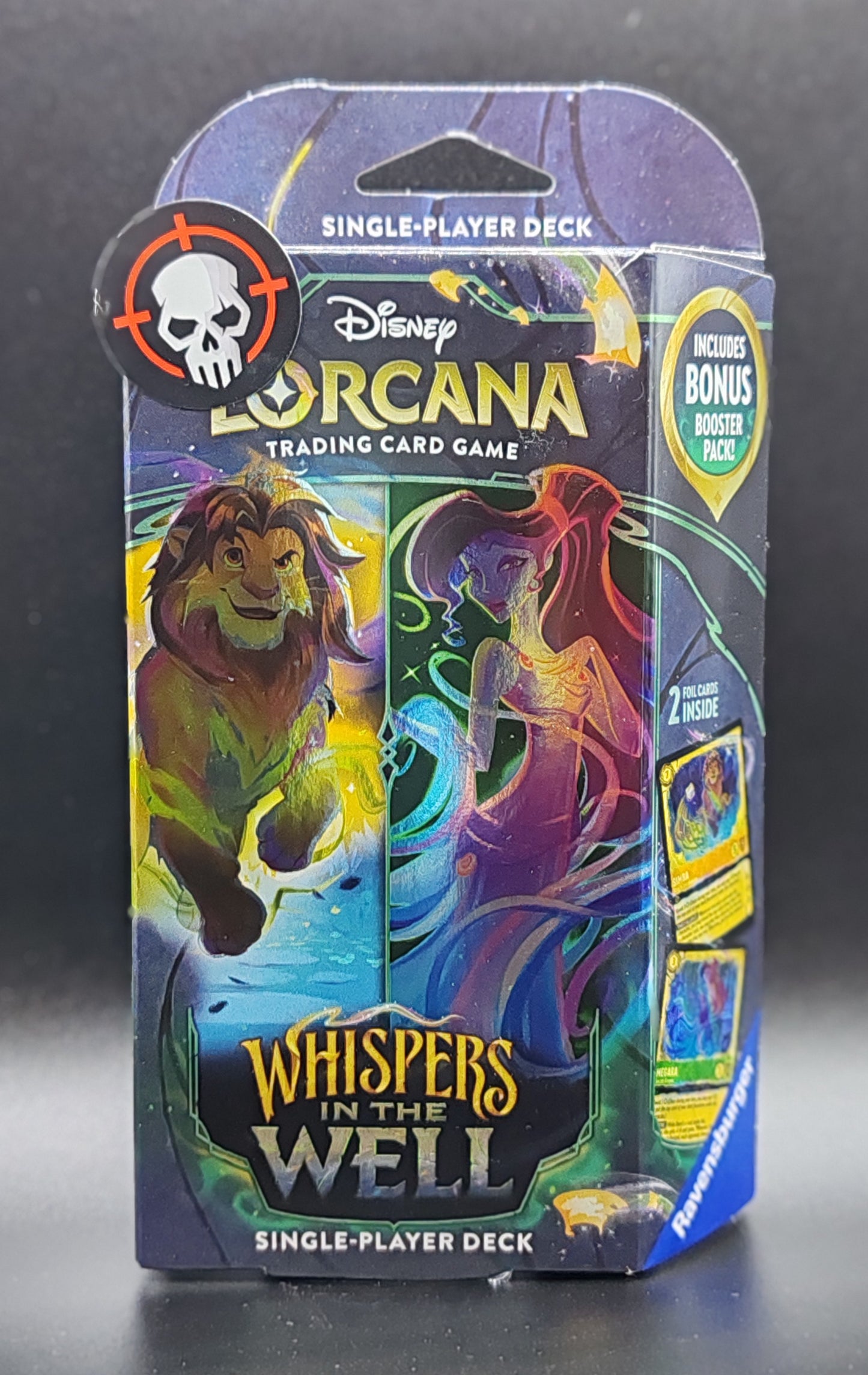 Disney Lorcana Whispers in the Well Starter Deck Simba & Megara