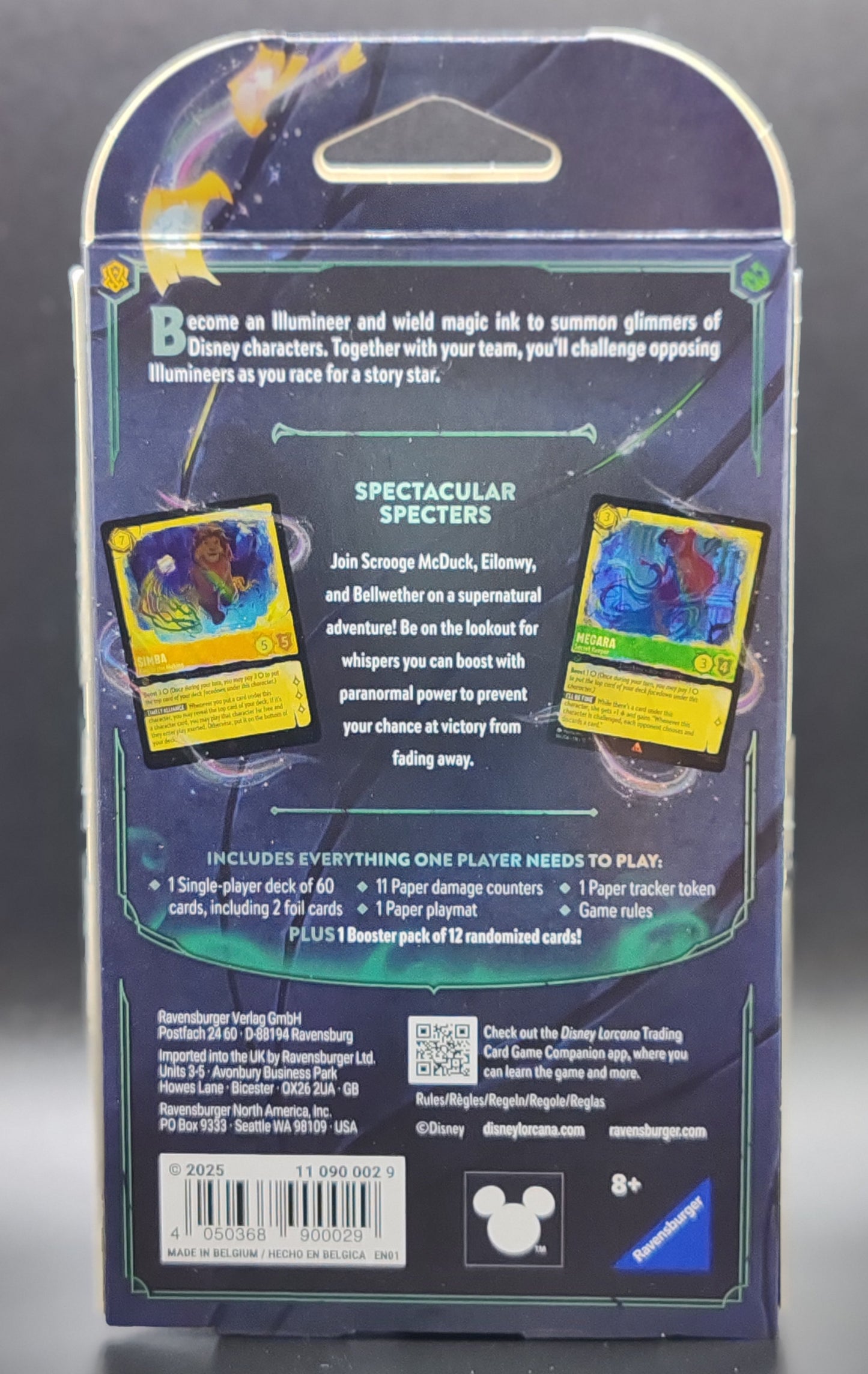 Disney Lorcana Whispers in the Well Starter Deck Simba & Megara