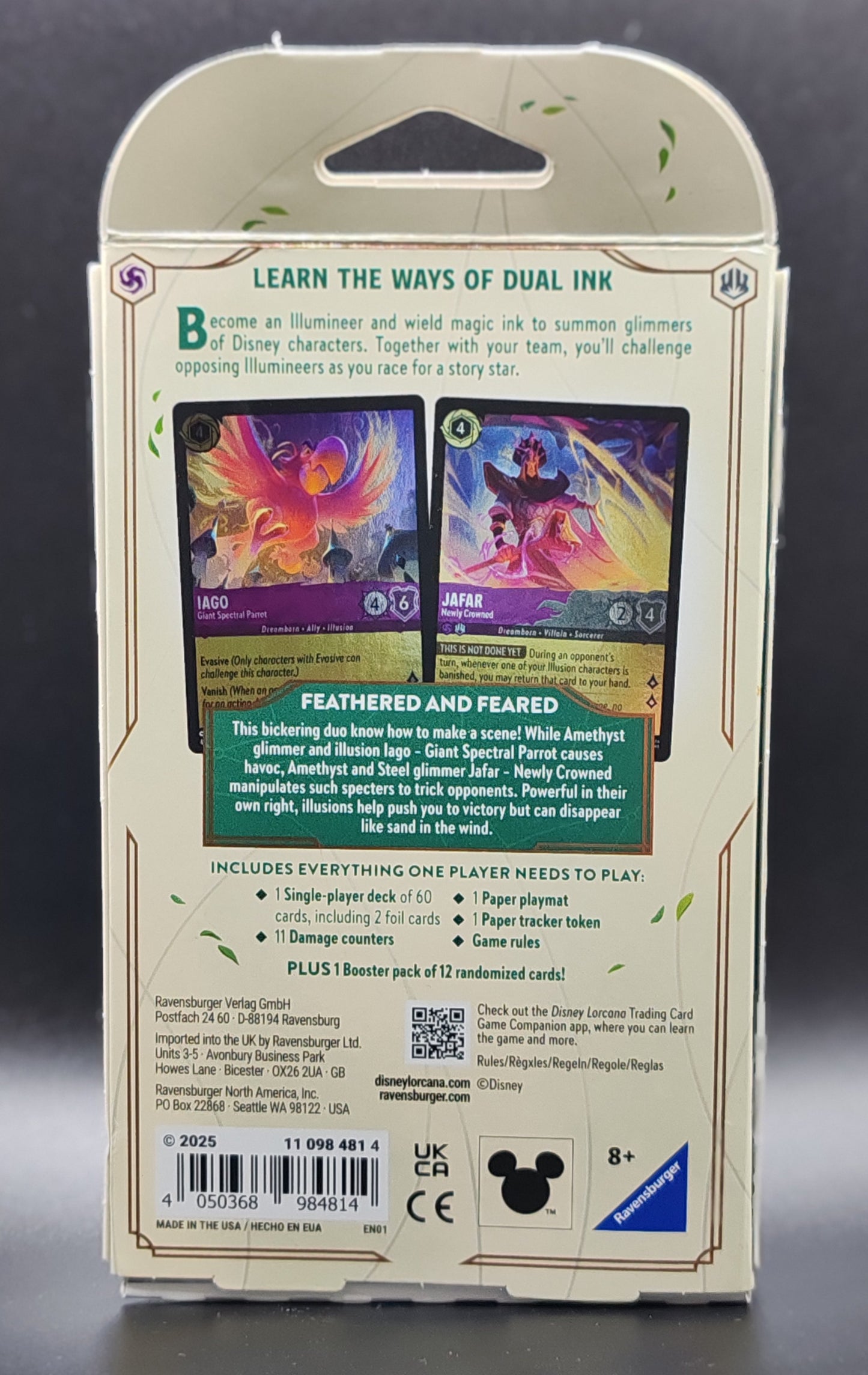 Disney Lorcana Archazia's Island Starter Deck Jafar and Iago
