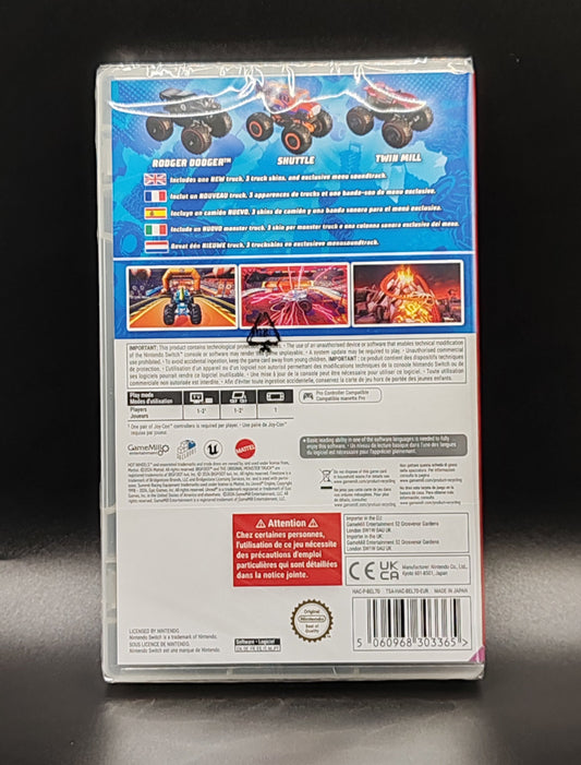 Nintendo Switch Hot Wheels Monster Trucks Stunt Mayhem Deluxe Edition