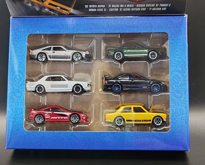 Hot Wheels Silver Series Streets of Japan Set of 6