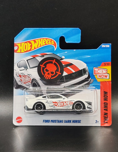 HOT WHEELS FORD MUSTANG DARK HORSE THEN AND NOW 7/10 219/250