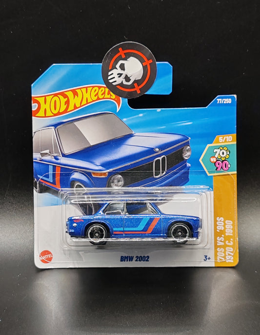 HOT WHEELS BMW 2002 70S VS 90S 5/10 77/250