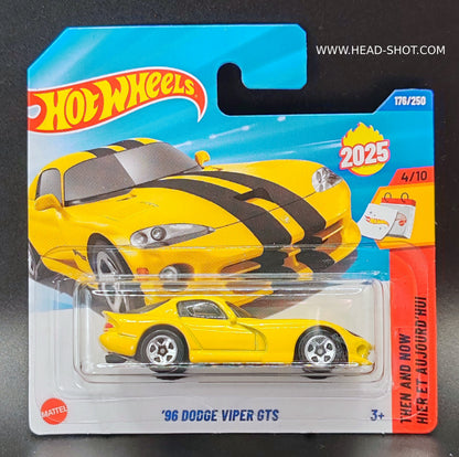 HOT WHEELS 96 DODGE VIPER GTS THEN AND NOW 4/10 176/250