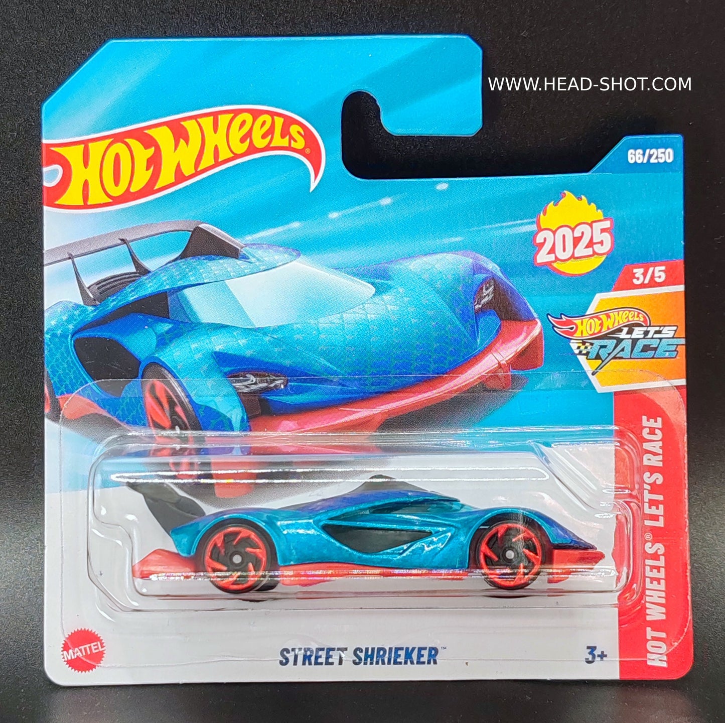 HOT WHEELS STREET SHRIEKER HOT WHEELS LET'S RACE 3/5 66/250