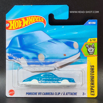 HOT WHEELS PORSCHE 911 CARRERA CLIP EXPERIMOTORS 6/10 187/250