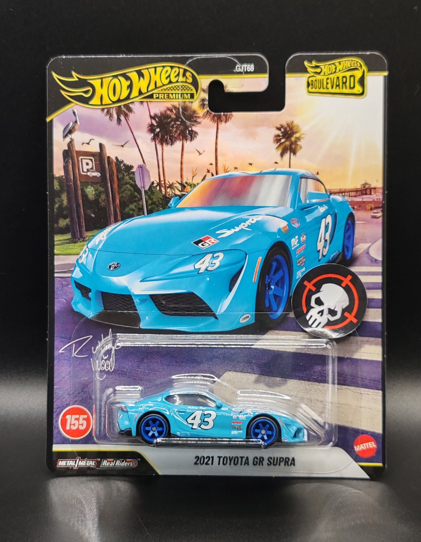HOT WHEELS PREMIUM BOULEVARD 2021 TOYOTA GR SUPRA