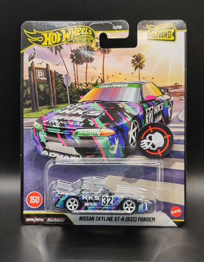 HOT WHEELS PREMIUM BOULEVARD NISSAN SKYLINEGT-R (R32) PANDEM