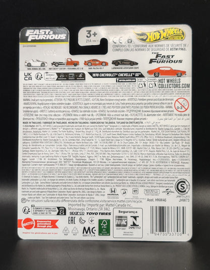HOT WHEELS PREMIUM FAST AND FURIOUS 1970 CHEVROLET CHEVELLE SS 4/5