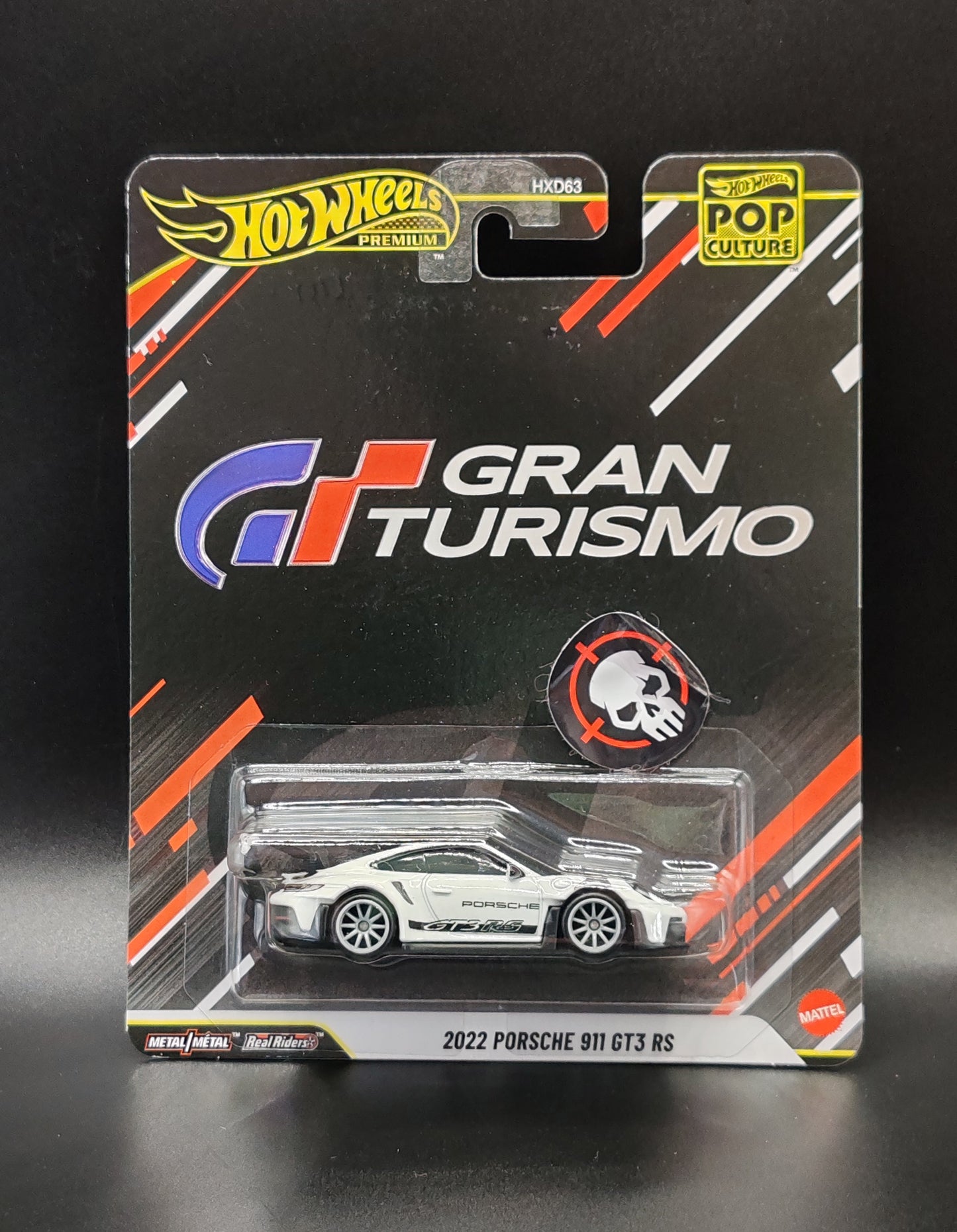HOT WHEELS PREMIUM POP CULTURE GRAND TURISMO 2022 PORSCHE 911 GT3 RS