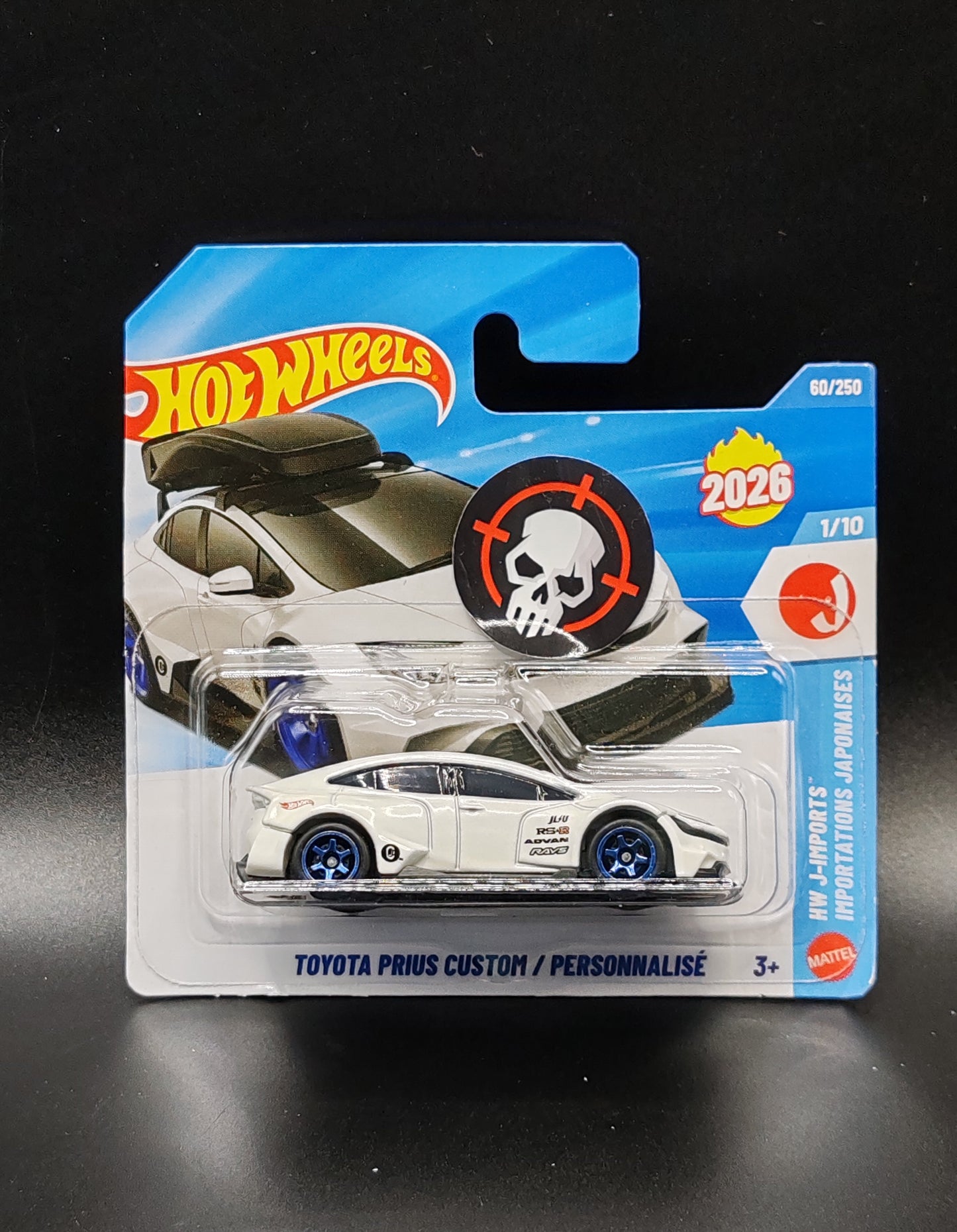 HOT WHEELS TOYOTA PRIUS CUSTOM HW J-IMPORTS 1/10 60/250