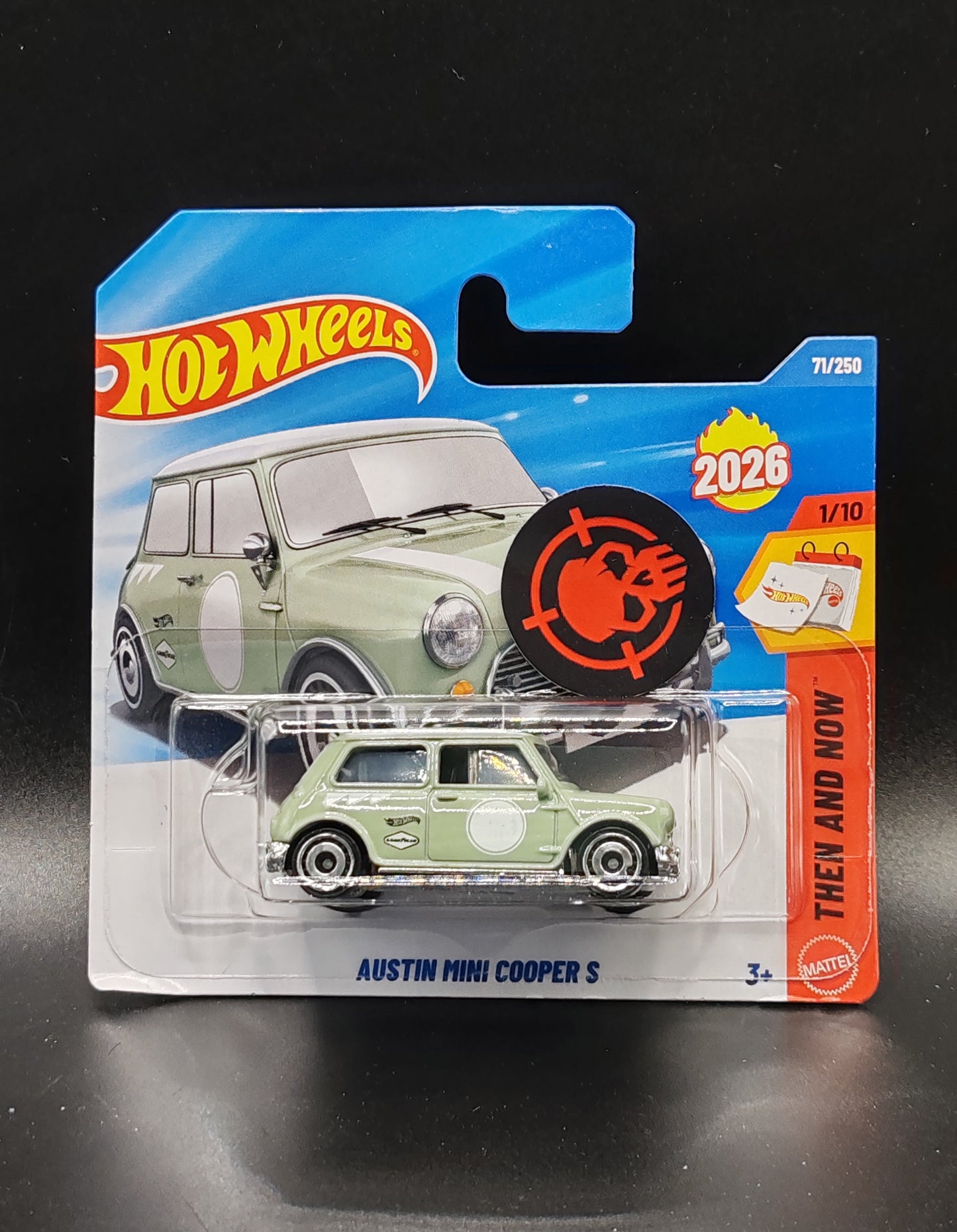 HOT WHEELS AUSTIN MINI COOPER S THEN AND NOW 1/10 71/250
