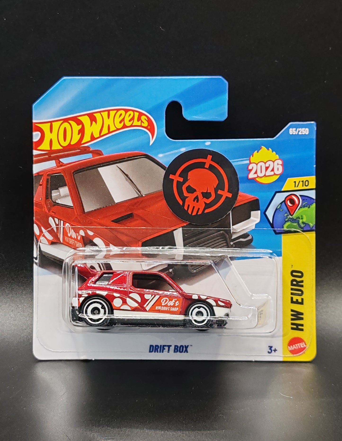 HOT WHEELS DRIFT BOX HW EURO 1/10 65/250