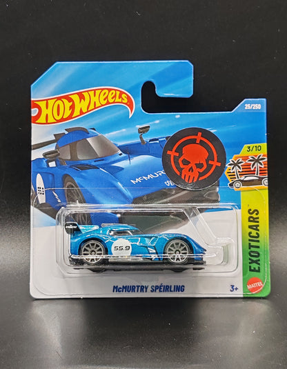 HOT WHEELS McMURTRY SPEIRLING EXOTICARS 3/10 25/250
