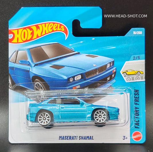HOT WHEELS MASERATI SHAMAL FACTORY FRESH 2/5 16/250