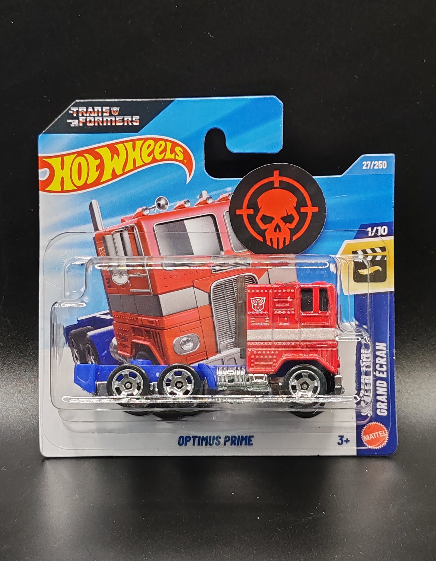 HOT WHEELS OPTIMUS PRIME SCREEN TIME GRAND ECRAN 1/10 27/250