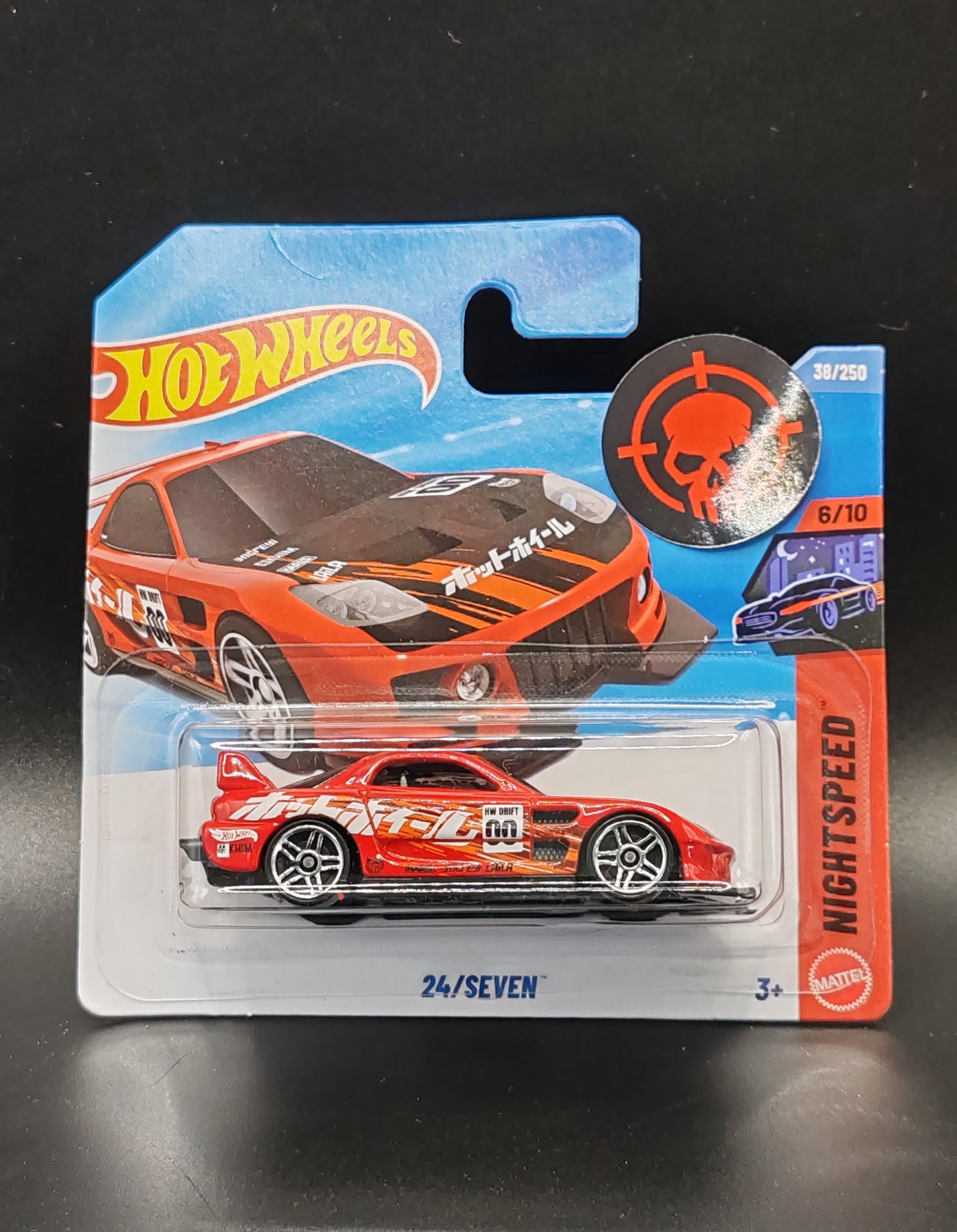 HOT WHEELS 24/SEVEN NIGHT SPEED 6/10 38/250
