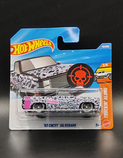 HOT WHEELS 83 CHEVY SILVERADO TRUCKIN ALONG 3/5 42/250