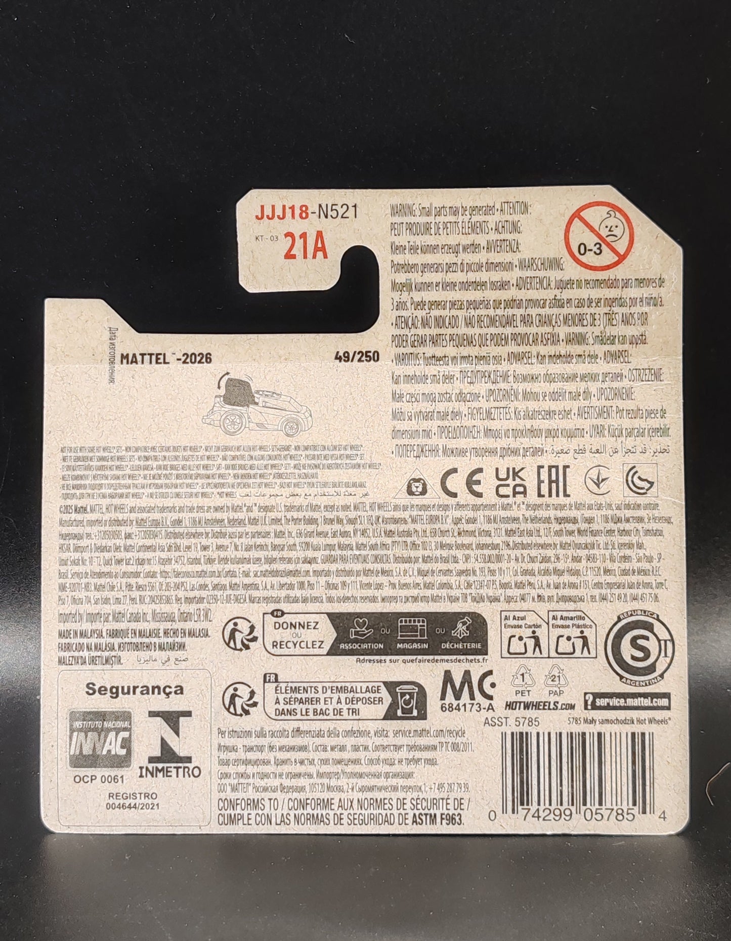 HOT WHEELS QUICK CHAT MATTEL 3/5 49/250