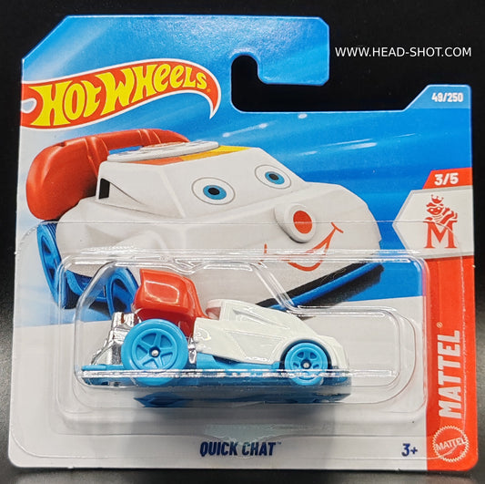 HOT WHEELS QUICK CHAT MATTEL 3/5 49/250