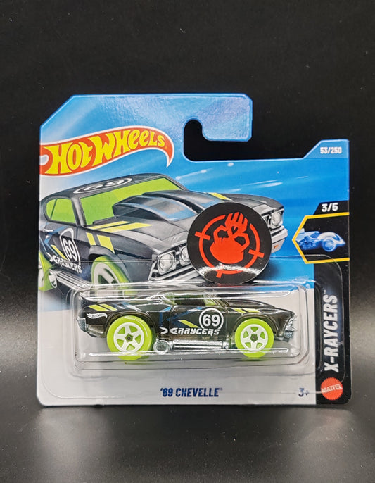 HOT WHEELS 69 CHEVELLE X-RAYCERS 3/5 53/250