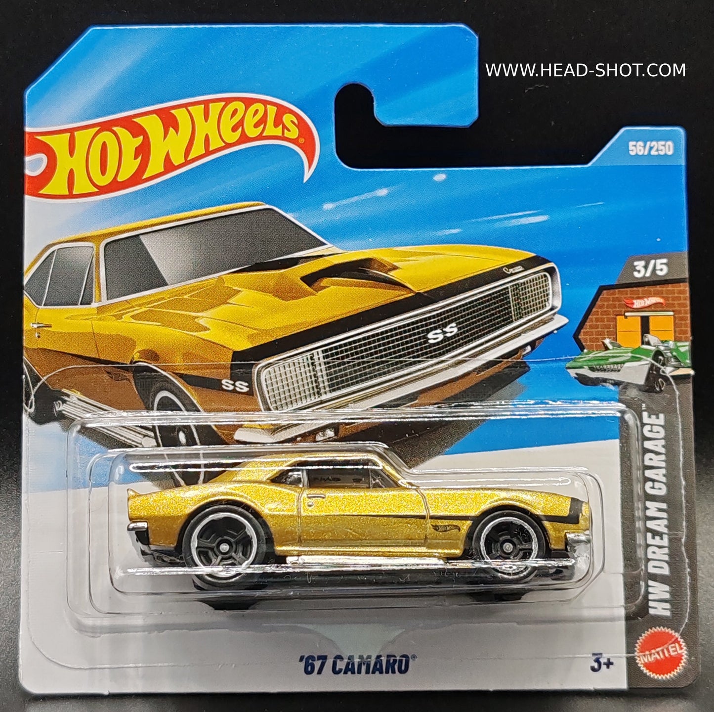 HOT WHEELS 67 CAMARO HW DREAM GARAGE 3/5 56/250