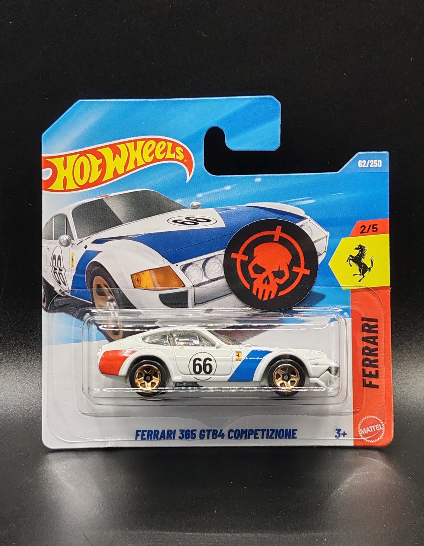 HOT WHEELS FERRARI 365 GTB4 COMPETIZIONE FERRARI 2/5 62/250