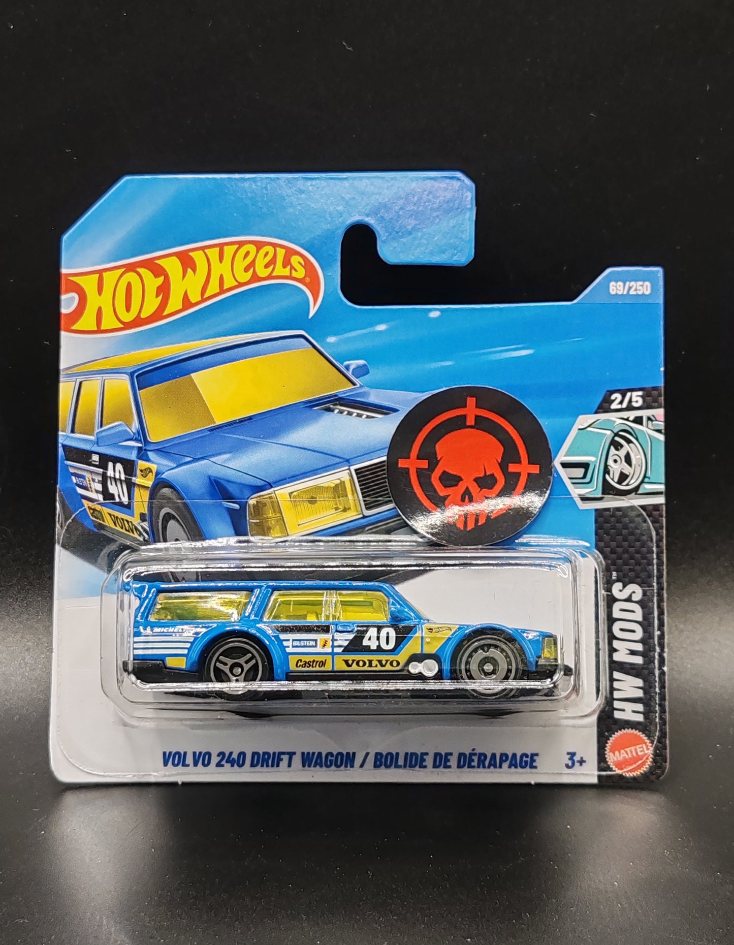HOT WHEELS VOLVO 240 DRIFT WAGON HW MODS 2/5 69/250