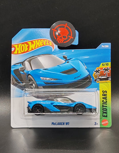 HOT WHEELS McLAREN W1 EXOTICARS 5/10 74/250