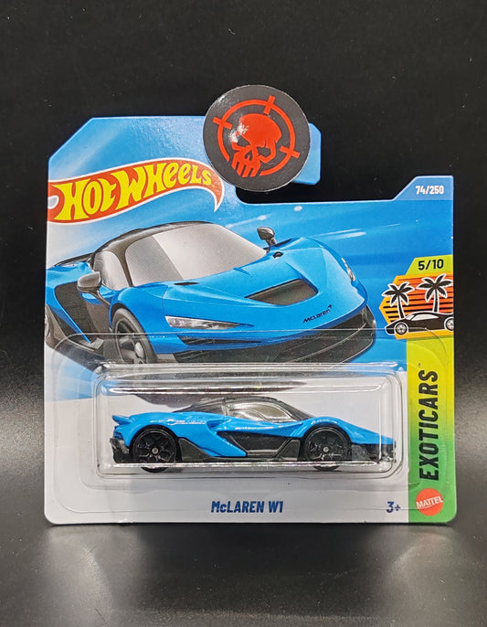 HOT WHEELS McLAREN W1 EXOTICARS 5/10 74/250