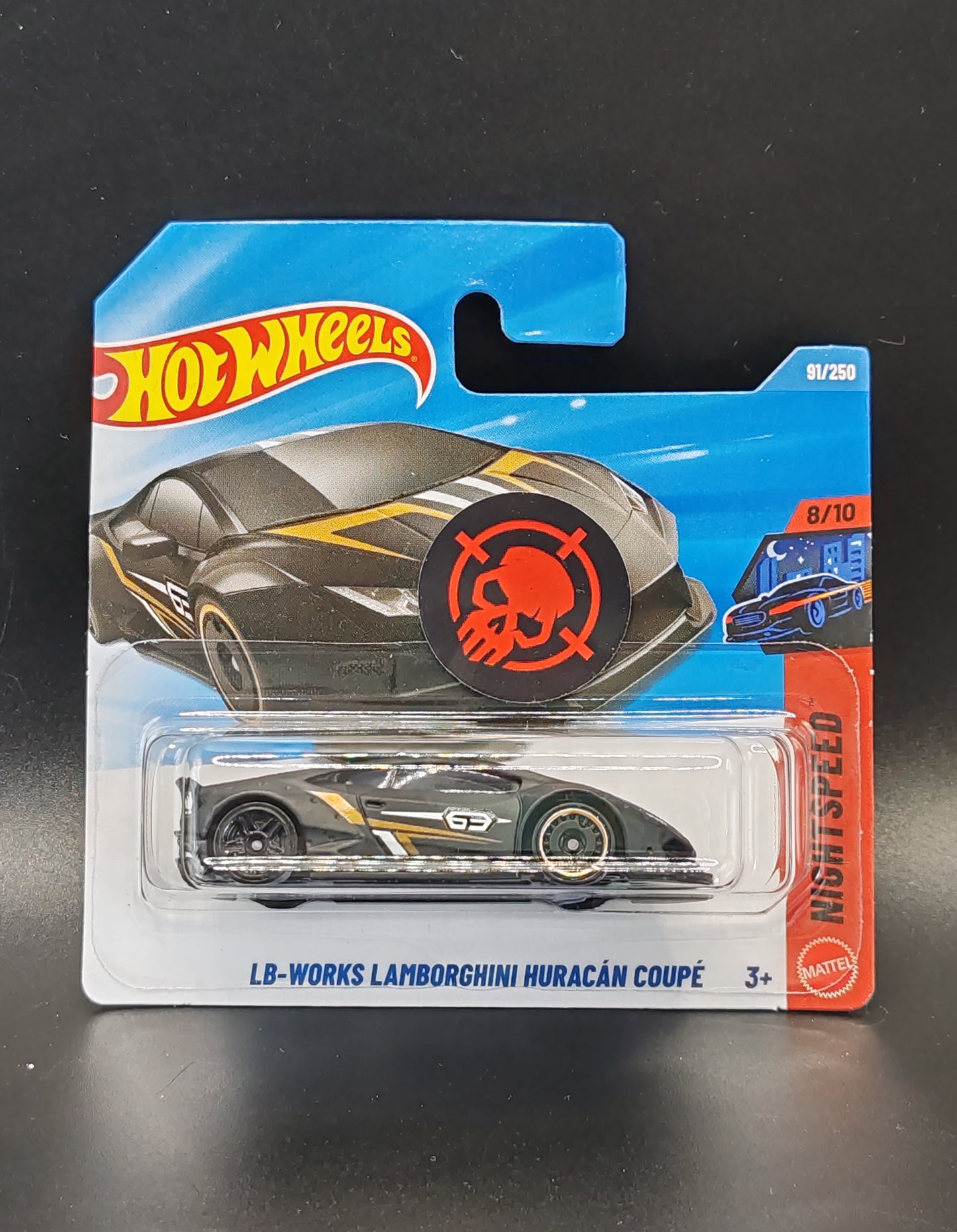 HOT WHEELS LB-WORKS LAMBORGHINI HURACAN COUPE NIGHTSPEED 8/10 91/250