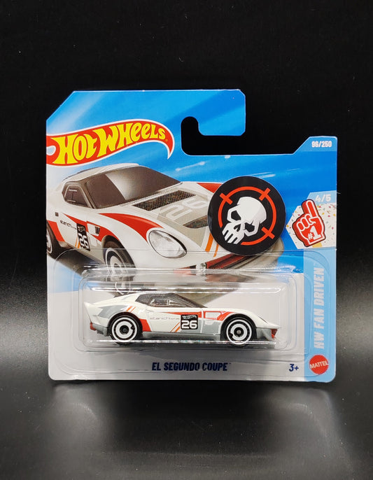 HOT WHEELS EL SEGUNDO COUPE HW FAN DRIVEN 4/5 96/250