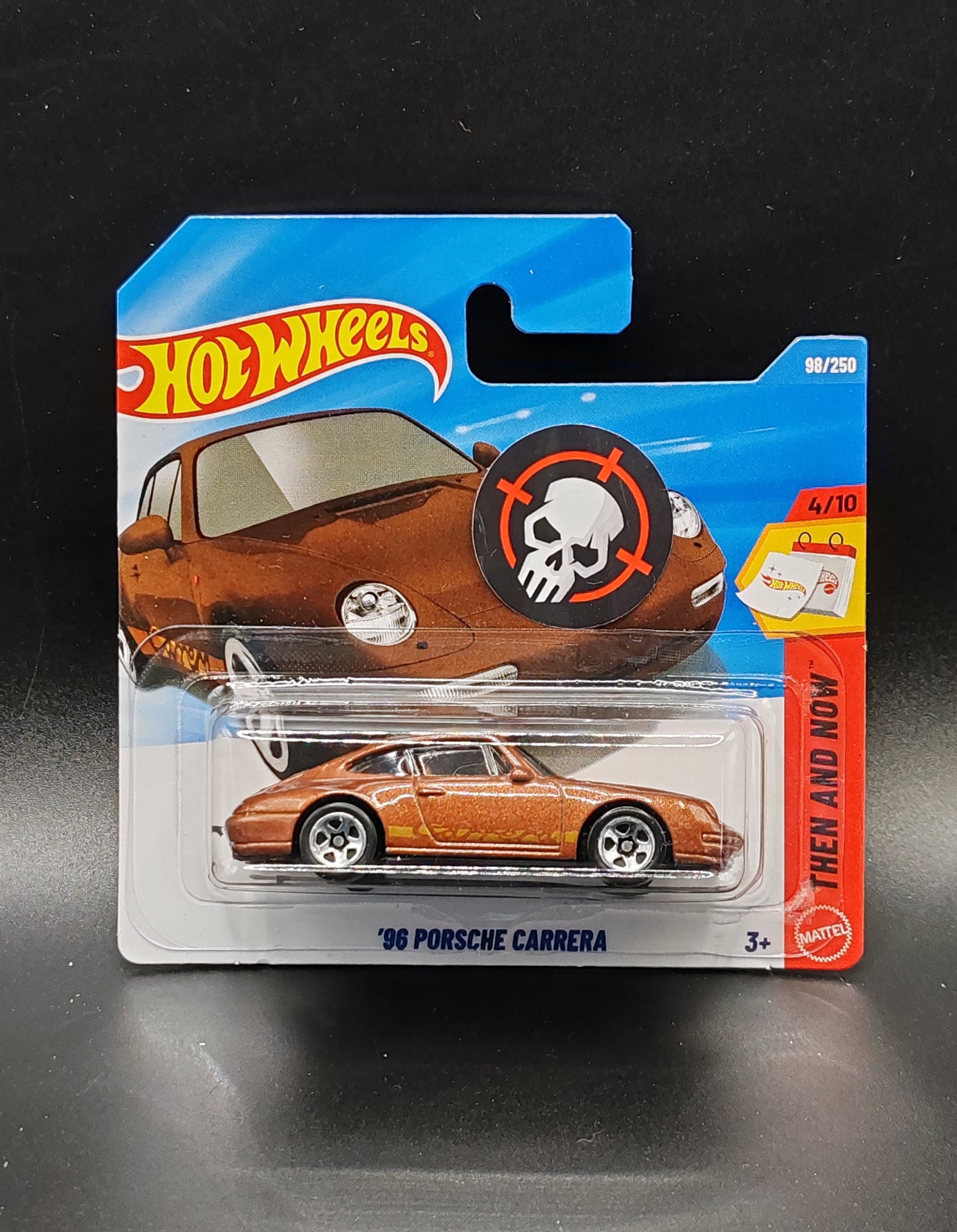 HOT WHEELS 96 PORSCHE CARRERA THEN AND NOW 4/10 98/250
