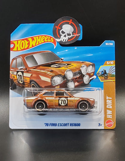 HOT WHEELS 70 FORD ESCORT RS1600 HW DIRT 3/10 161/250