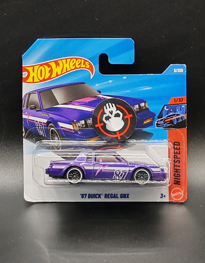 HOT WHEELS 87 BUICK REGAL GNX NIGHTSPEED 1/10 9/250