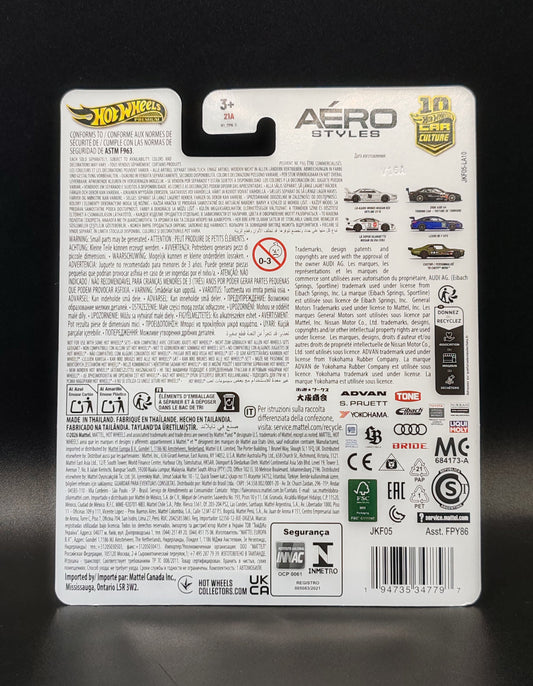 HOT WHEELS PREMIUM CAR CULTURE AERO STYLES LB-KAIDO WORKS NISSAN R32 SKYLINE GT-R