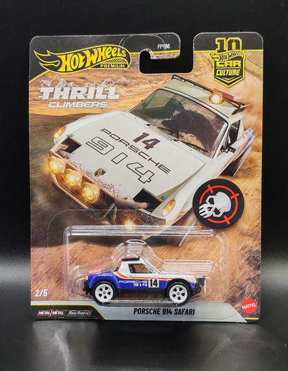 HOT WHEELS PREMIUM CAR CULTURE THRILL CLIMBERS PORSCHE 914 SAFARI 2/5