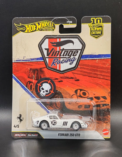 HOT WHEELS PREMIUM CAR CULTURE VINTAGE RACING FERRARI 250 GTO 4/5