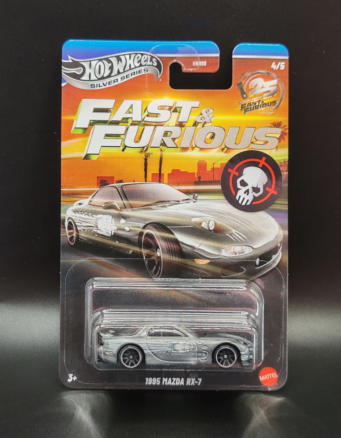 HOT WHEELS FAST & FURIOUS 1995 MAZDA RX-7 4/5