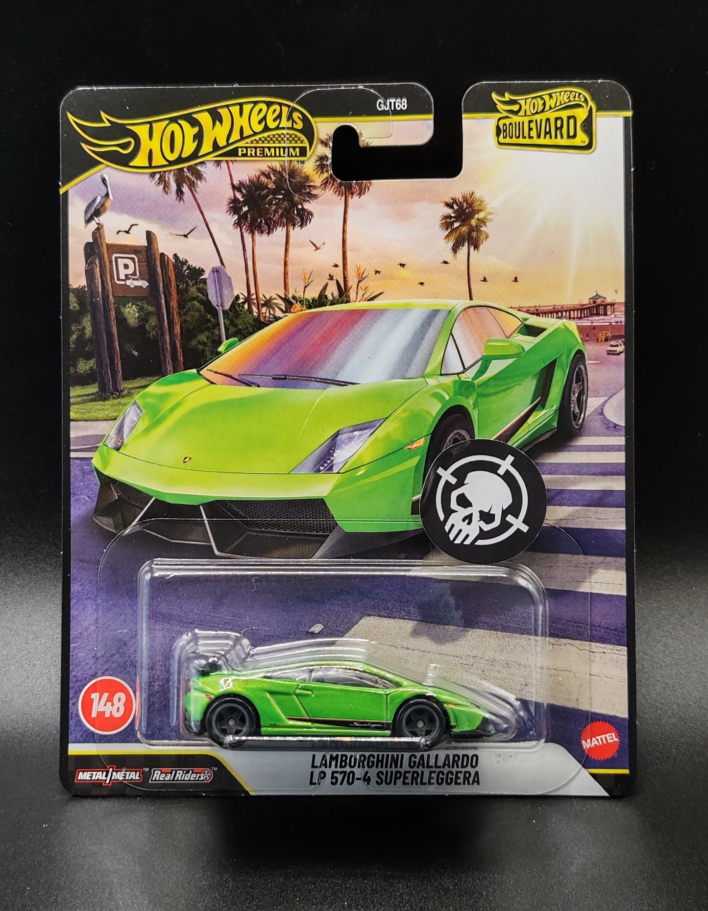 HOT WHEELS PREMIUM BOULEVARD LAMBORGHINI GALLARDO LP 570-4 SUPERLEGGERA