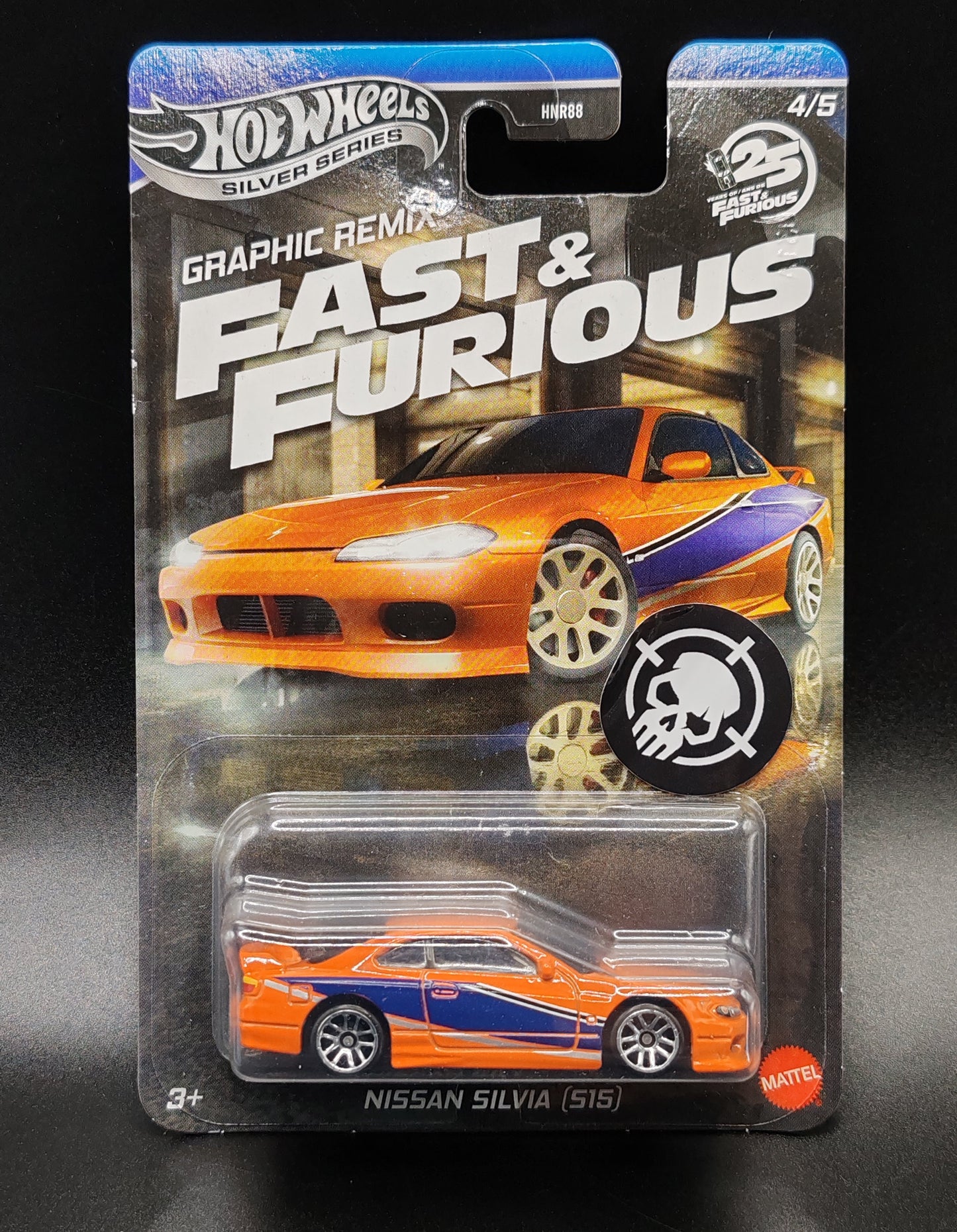 HOT WHEELS GRAPHIC REMIX FAST AND FURIOUS NISSAN SILVIA (S15) 4/5
