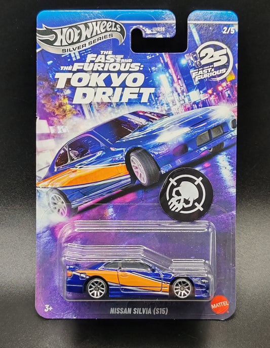 HOT WHEELS THE FAST AND THE FURIOUS TOKYO DRIFT NISSAN SILVIA (S15) 2/5