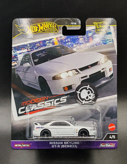 HOT WHEELS PREMIUM CAR CULTURE NISSAN SKYLINE GT-R (BCNR33) 4/5