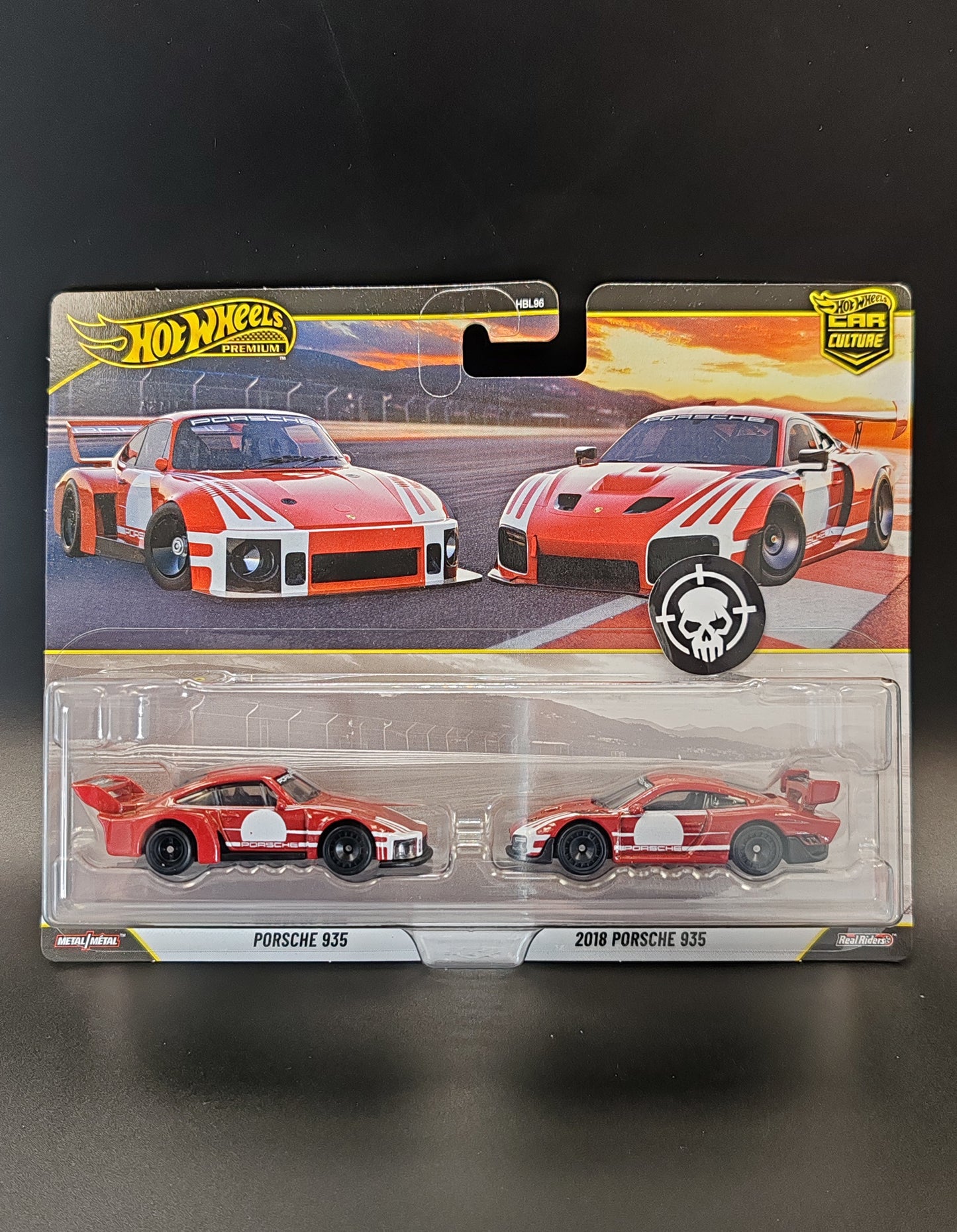 HOT WHEELS PREMIUM CAR CULTURE TWIN PACK PORSCHE 935 2018 PORSCHE 935