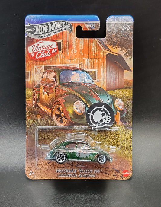 HOT WHEELS VINTAGE CLUB 1968 VOLKSWAGEN CLASSIC BUG 5/5 *