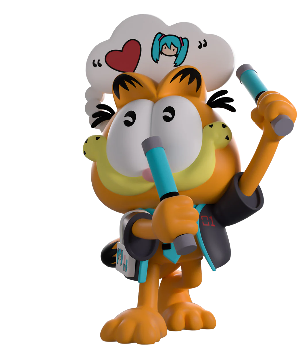 Youtooz - Garfield: Hatsune Miku Concert Garfield