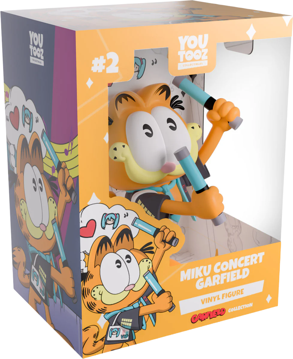 Youtooz - Garfield: Hatsune Miku Concert Garfield