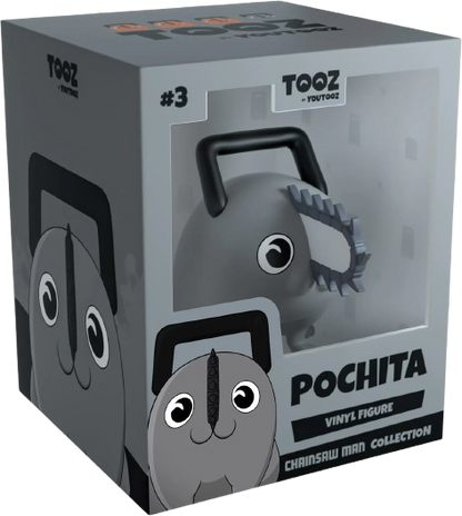 Youtooz Pochita Black & White - Chainsaw Man